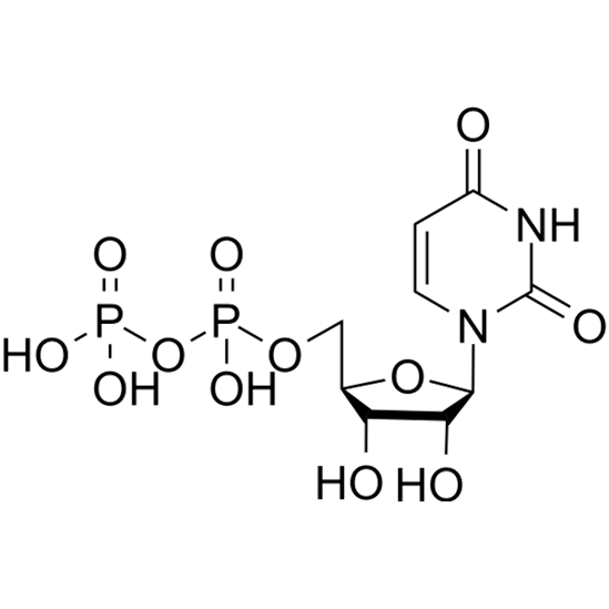 Uridine 5'-diphosphate Chemical Structure