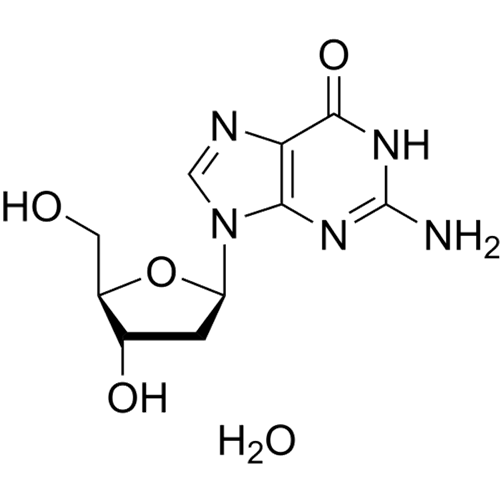 2'-Deoxyguanosine monohydrate Chemical Structure